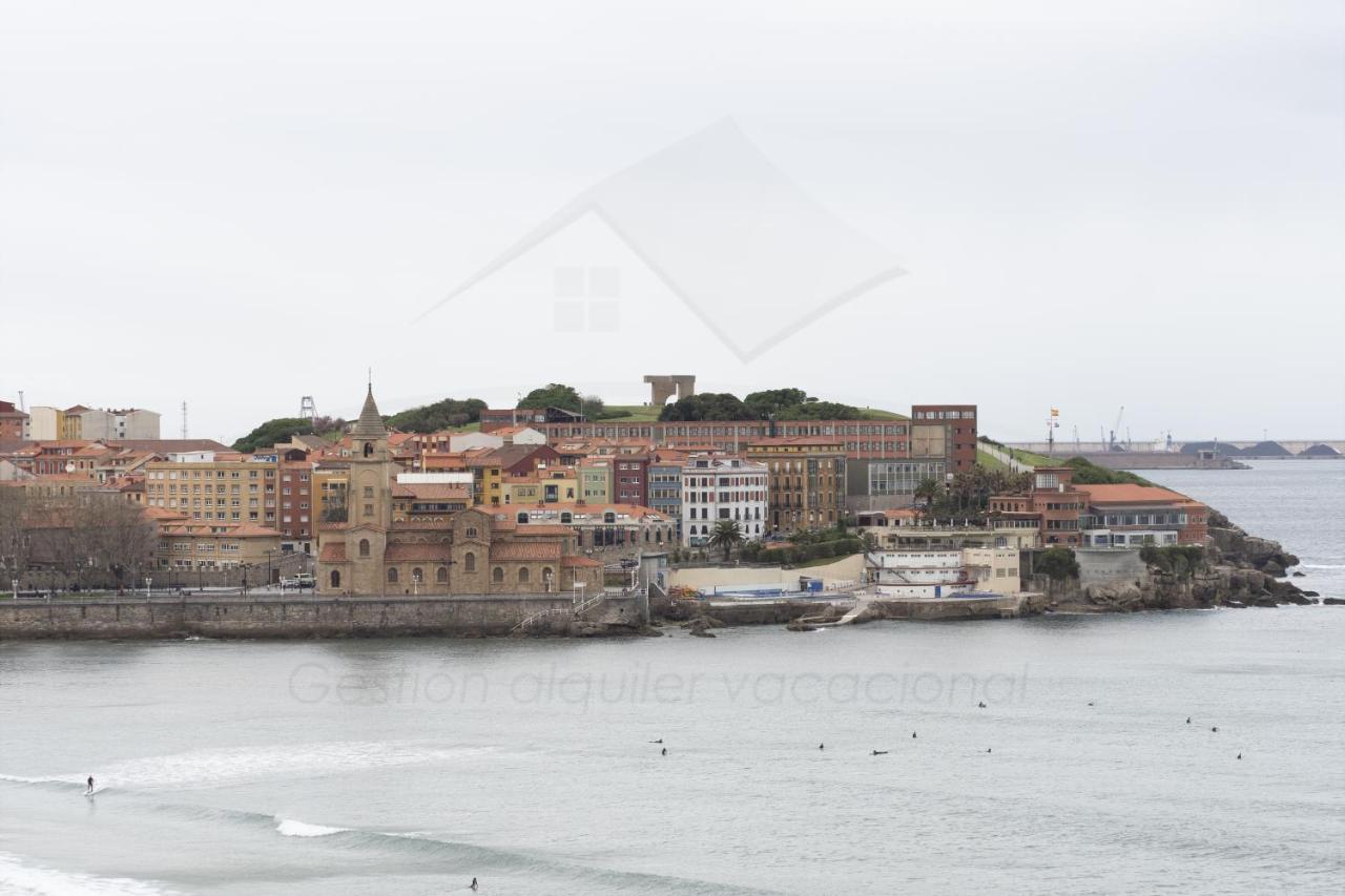 Atico Maria Apartment Gijon Exterior photo